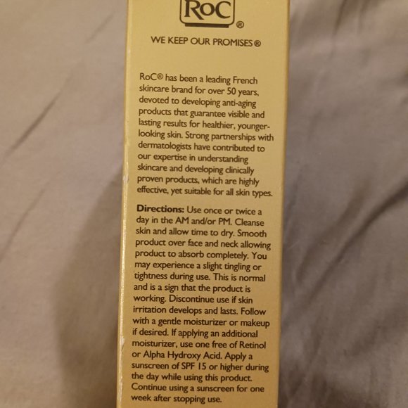 NEW! ROC RETINOL CORRECTION DEEP WRINKLE SERUM - Picture 7 of 7